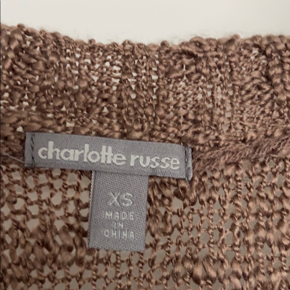 Brown chenille sweater - Picture 2 of 4